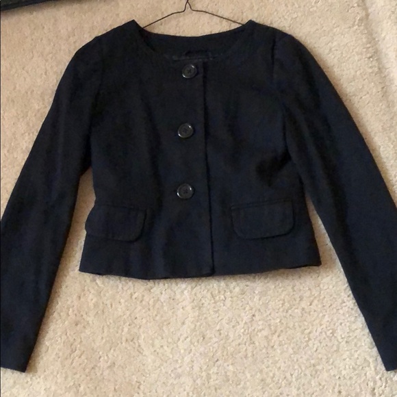 H&M Black Jacket - Size 6 - Picture 2 of 4